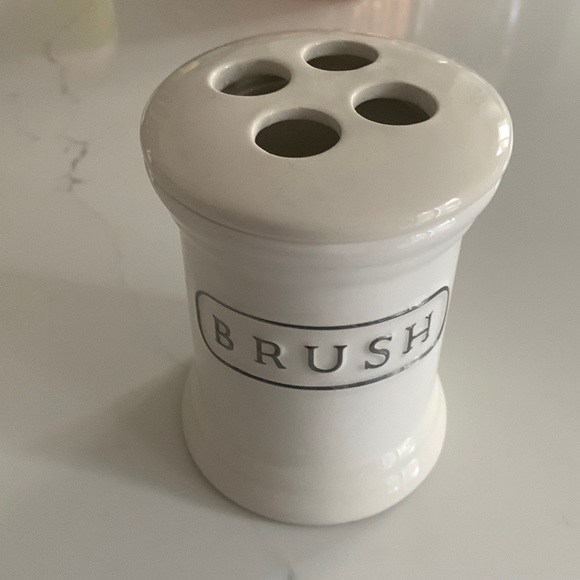 Pottery Barn Bath Pottery Barn Ceramic Toothbrush Holder Poshmark